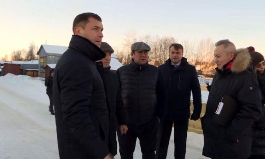 В Маймаксанском округе сегодня побывал и заместитель главы Архангельска — Николай Евменов